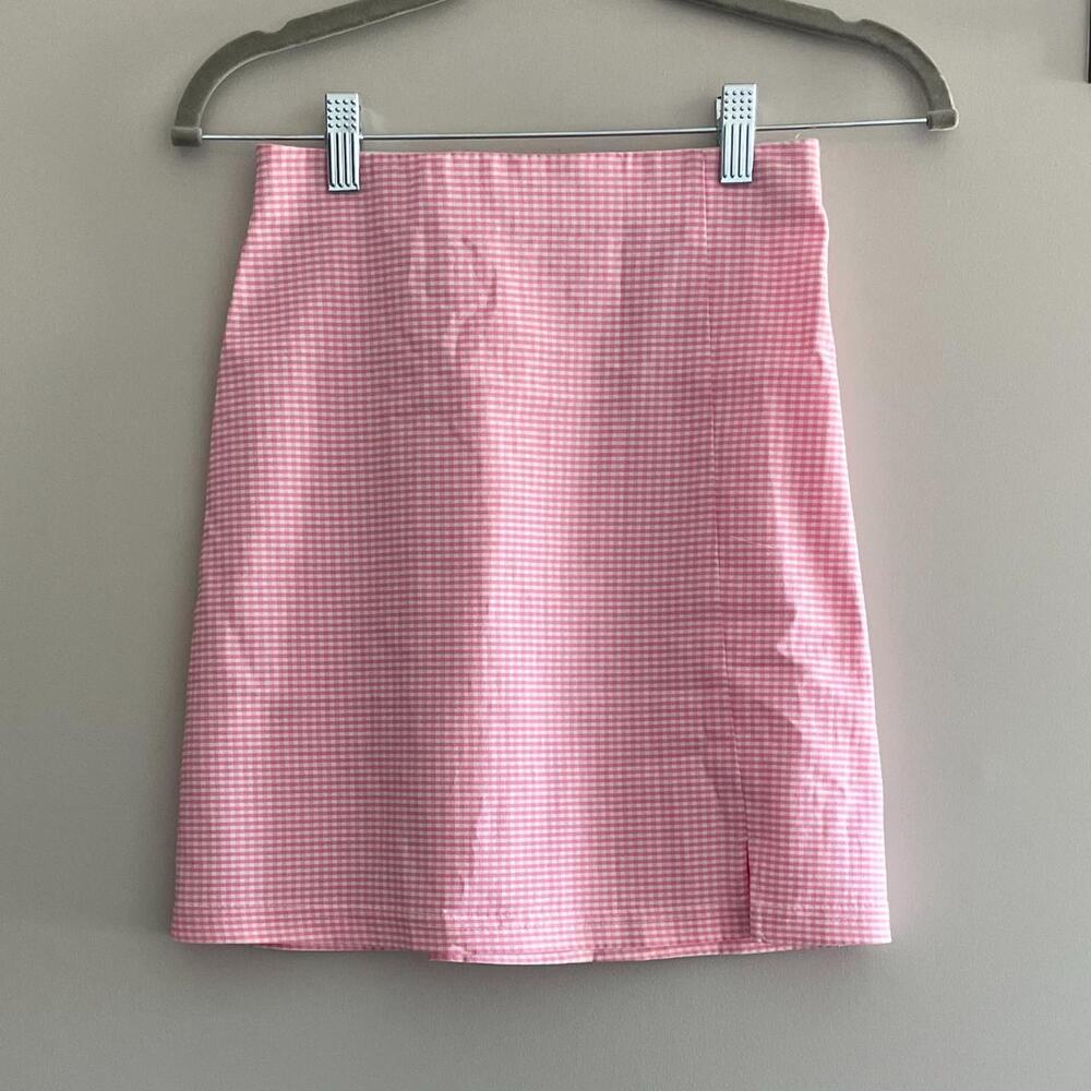 Pink Mini Skirt
